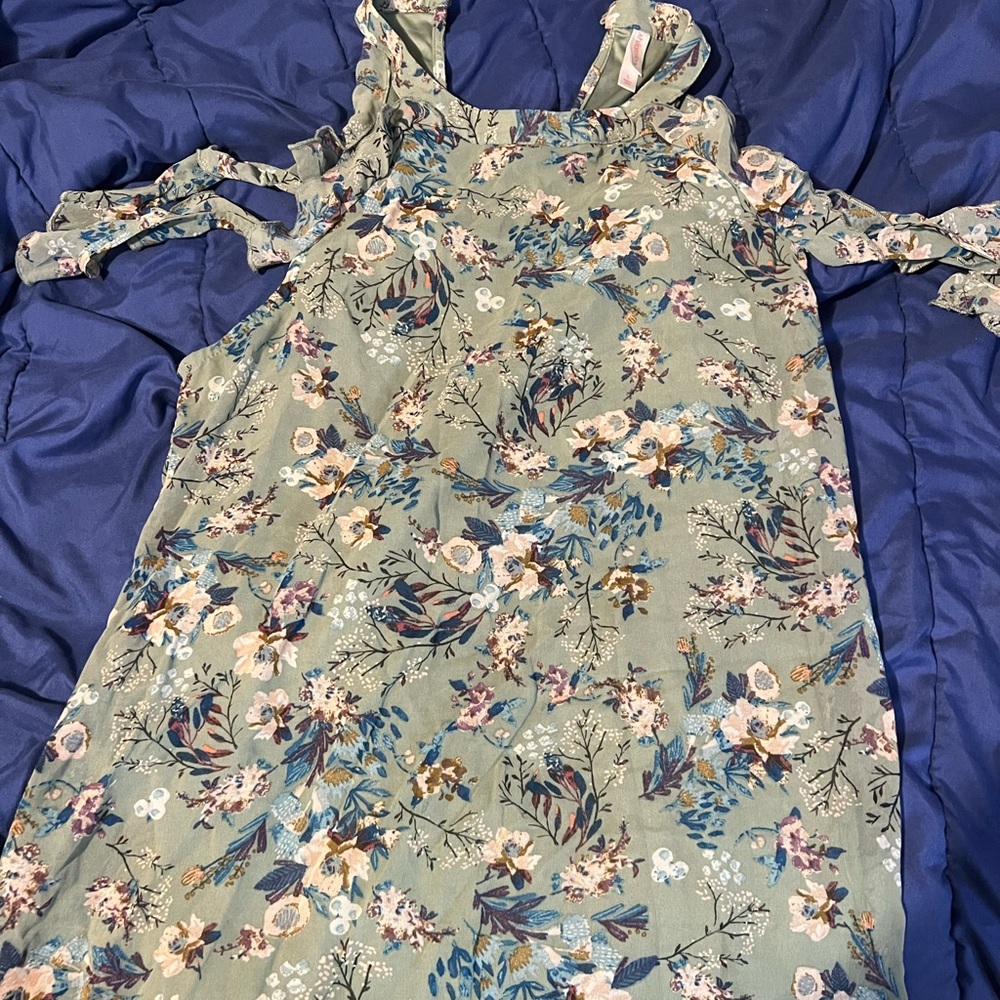 Knee length spring dress